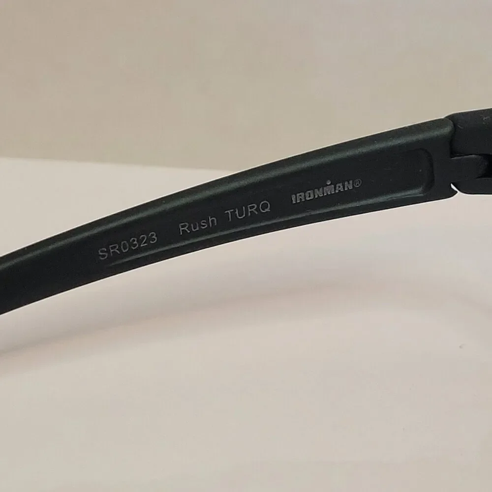 Foster Grant Ironman Active Wrap‎ Sport Sunglasses Black UV Protection NWT